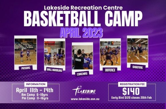 April 2023 School Holiday Basketball Camp – Registrations Now Open!