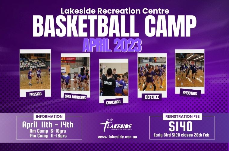 April 2023 School Holiday Basketball Camp – Registrations Now Open!