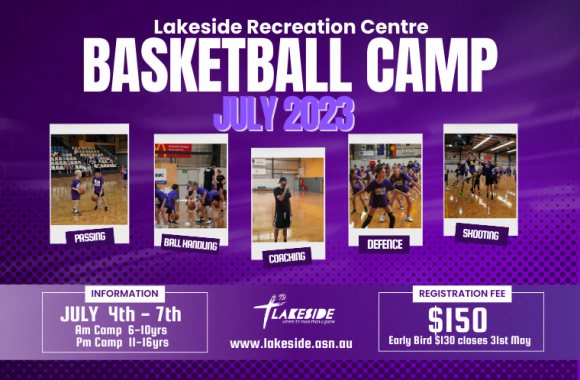 Lakeside’s Basketball Camp is back – Registrations Now Open!